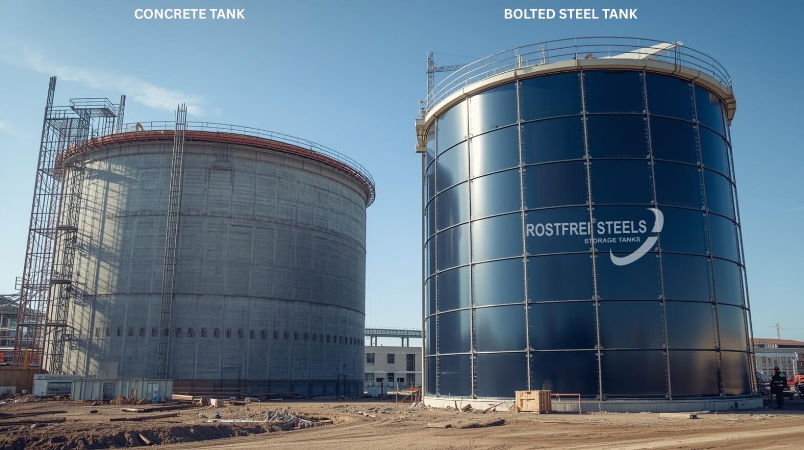 Concrete Vs Bolted Steel Tanks