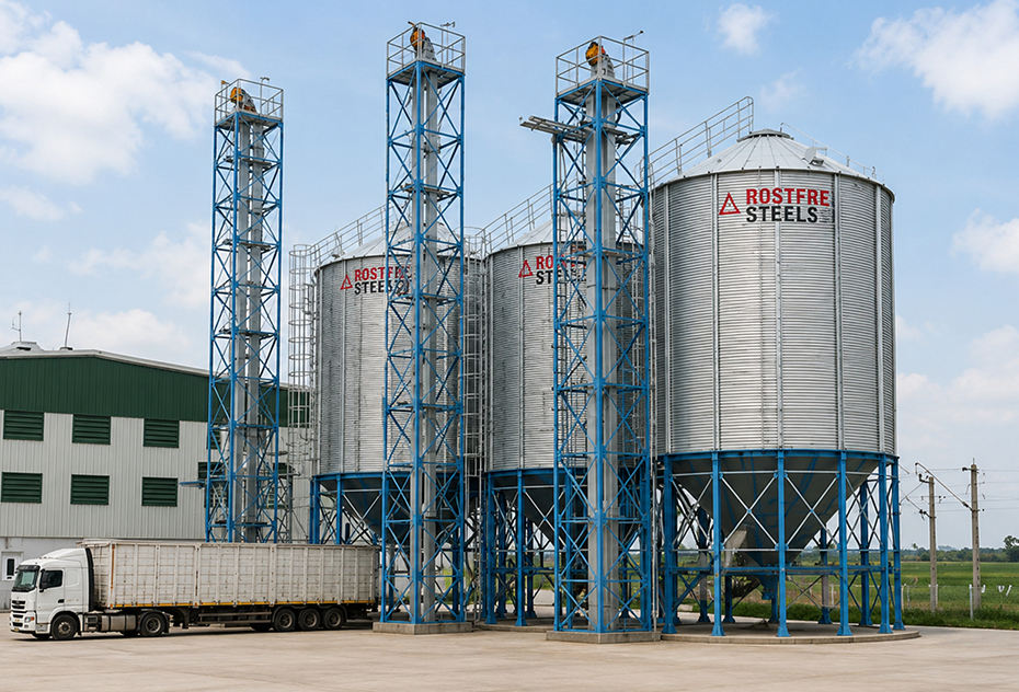 Grain & Solid Storage Silos