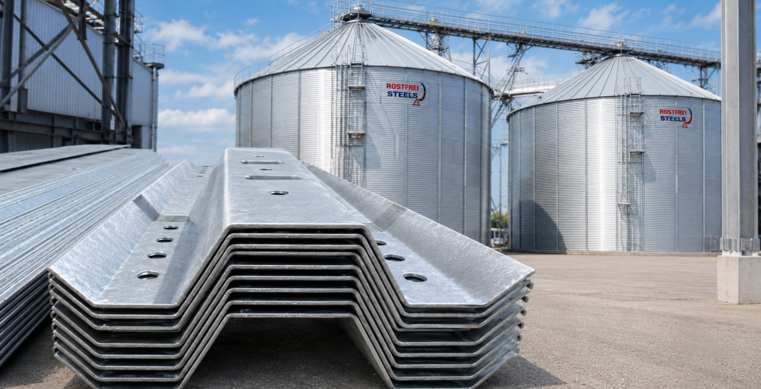 Rostfrei Grain Storage Silo engineering