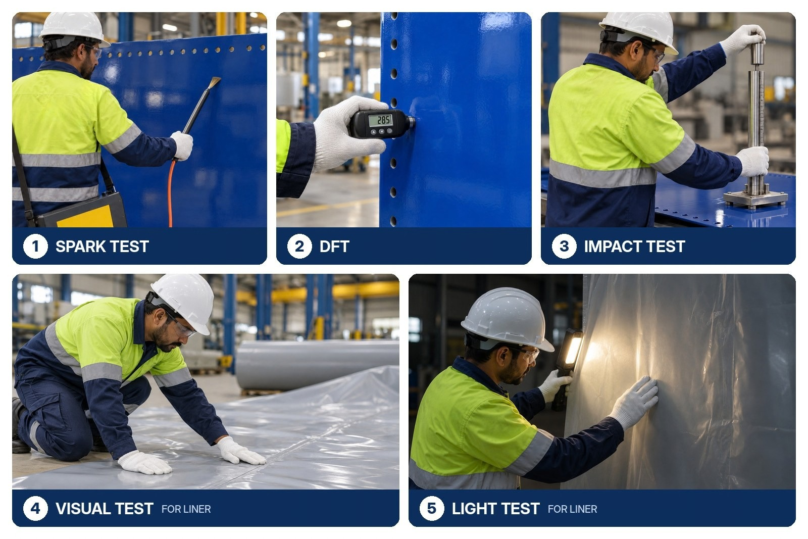 Reference image for Glass Fused to Steel tank quality inspection