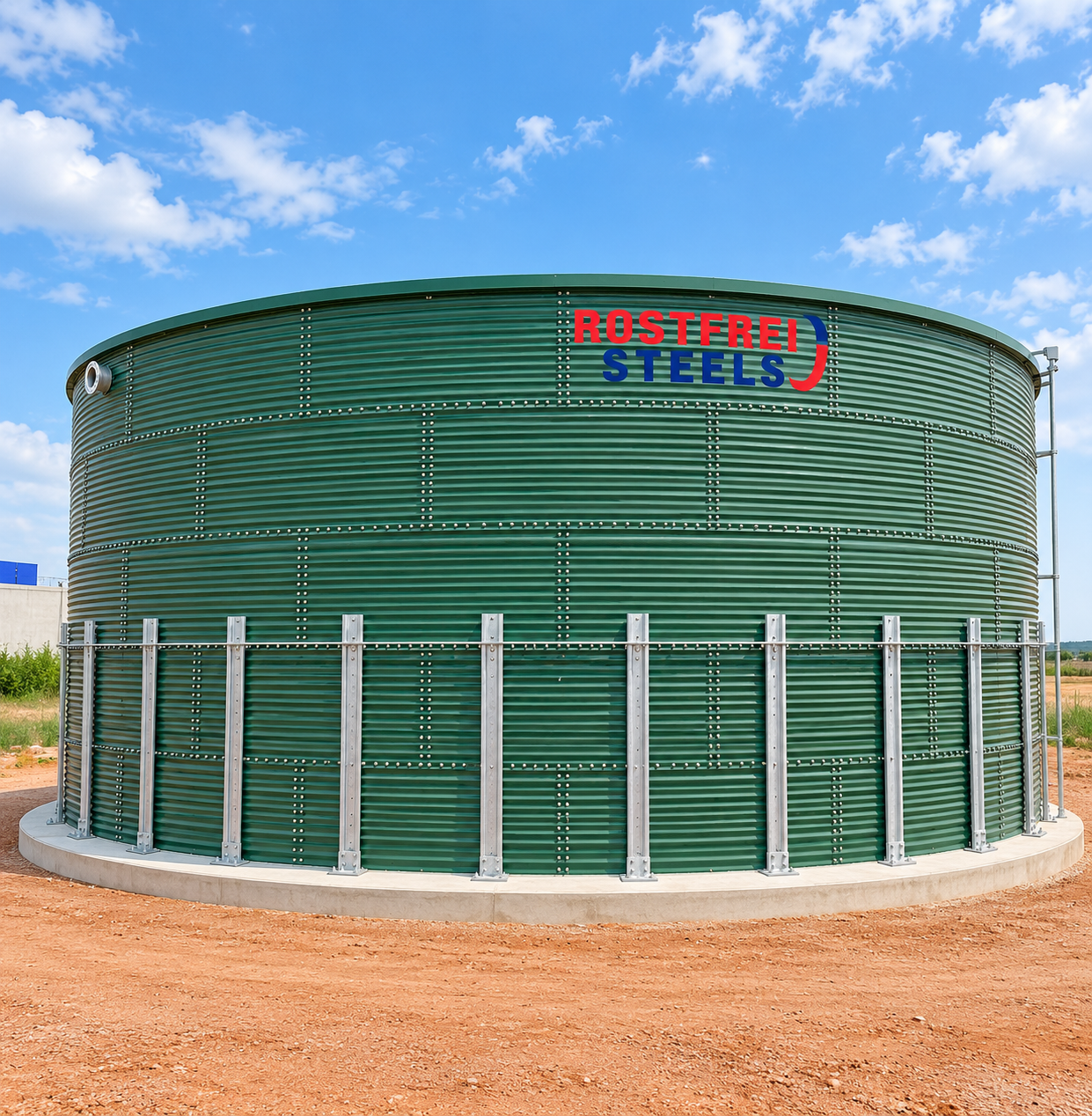 Key Advantages of Rostfrei Prefabricated Zincalume Tanks