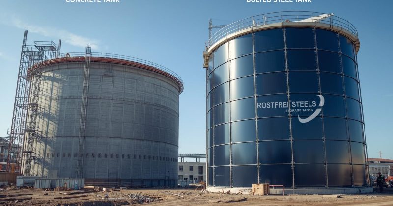 Concrete Vs Bolted Steel Tanks